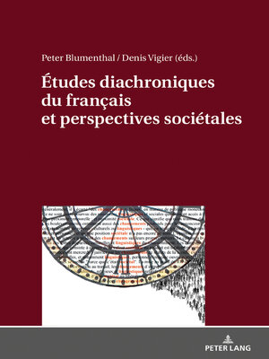 cover image of Études diachroniques du français et perspectives sociétales